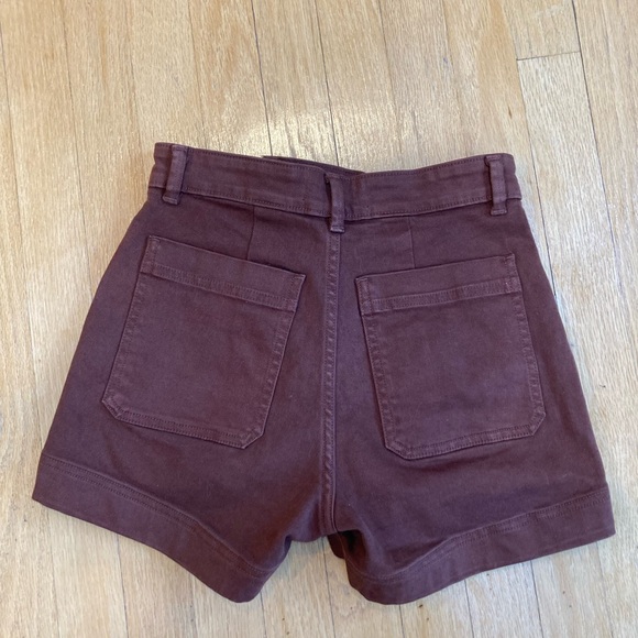 Everlane shorts in redwood color, size 0 - Picture 6 of 12